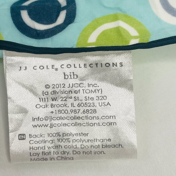 Baby Toddler Set of 5 Feeding Bibs Waterproof Crumb Pocket Snap Velcro - Picture 5 of 9